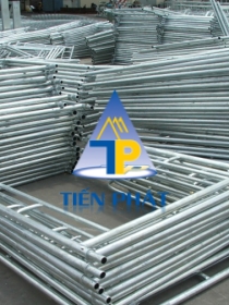 GIÀN GIÁO H (MẠ KẼM) – BỘ TIÊU CHUẨN: 2 KHUNG + 2 CHÉO